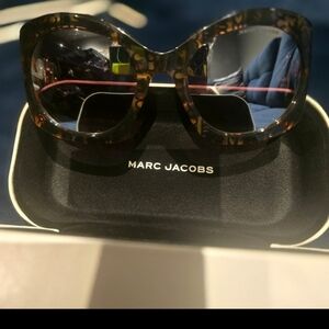 Marc Jacobs Women's Brown Patterned Sunglasses